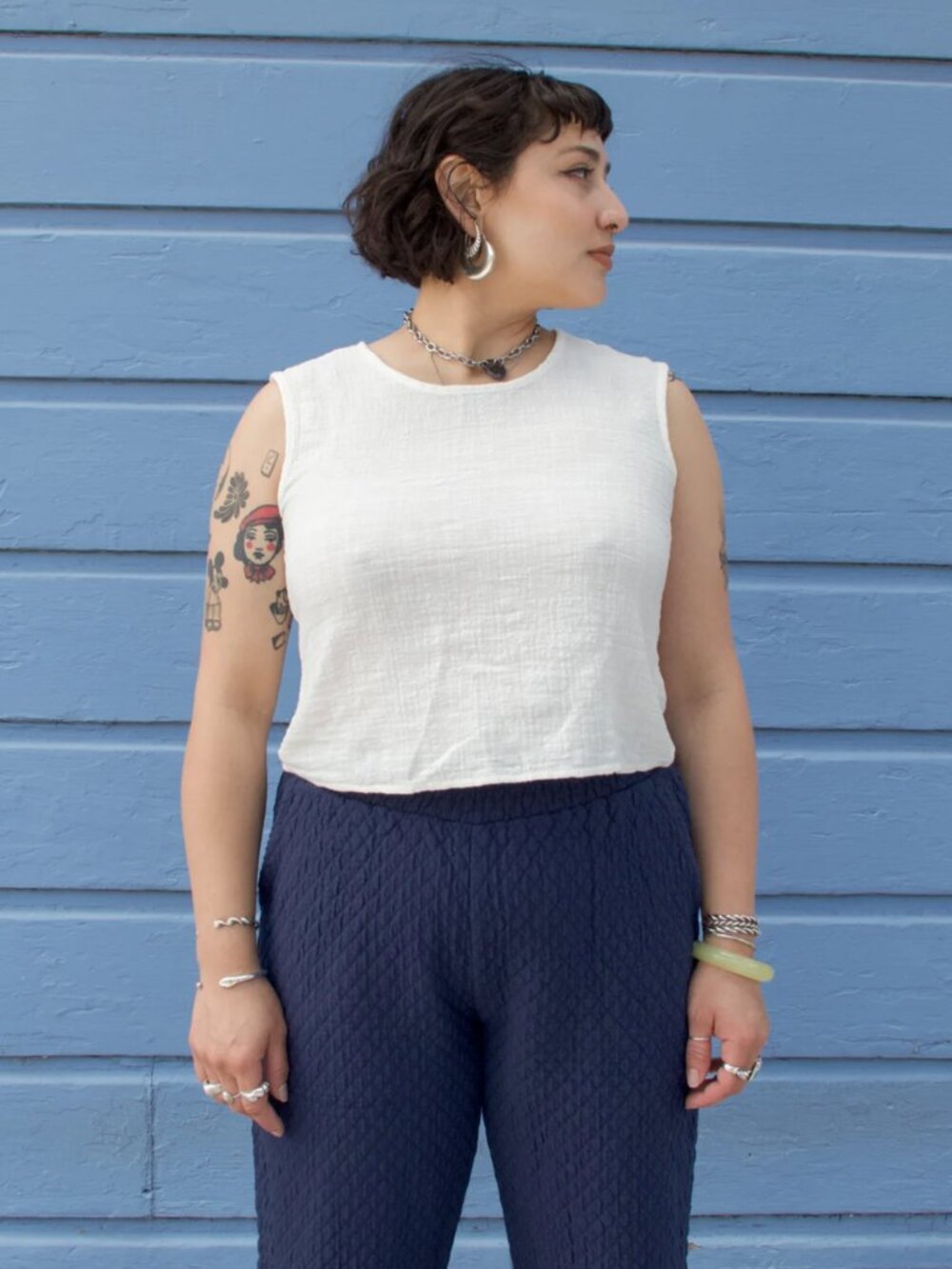 Curator SF Minnie Tank - Milk